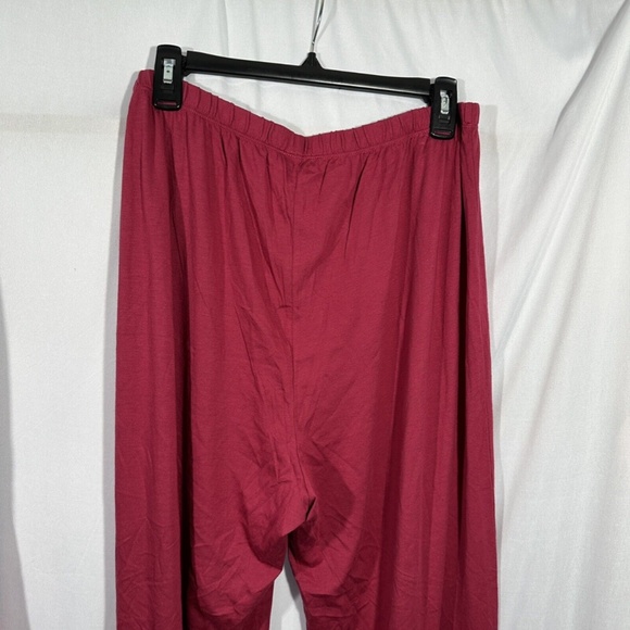 NEW COSABELLA [ PLUS 2X ] Bella Contrast-Trim‎ Long Sleeve Pajama Set Pink - Picture 13 of 16